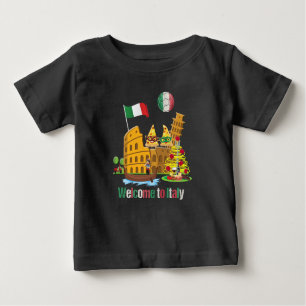 Welcome To Italy Baby T-Shirt