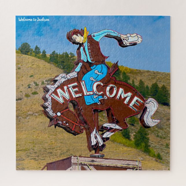 Welcome to Jackson Jigsaw Puzzle (Vertical)
