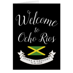 Welcome to Jamaica   Destination Wedding Custom