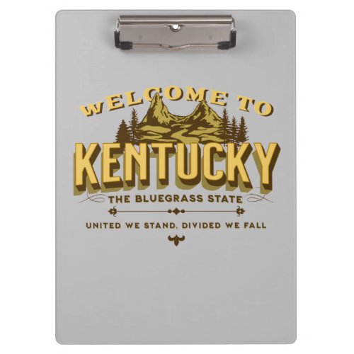 Welcome to Kentucky  Clipboard