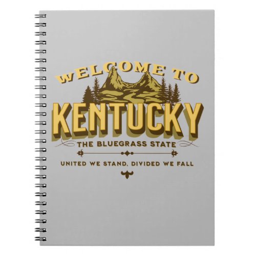 Welcome to Kentucky   Notebook