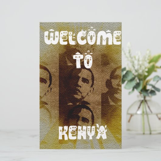 Welcome to Kenya (Standing Front)