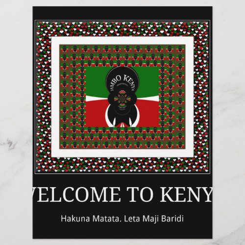Welcome to Kenya and make it Kenyan beautiful Text