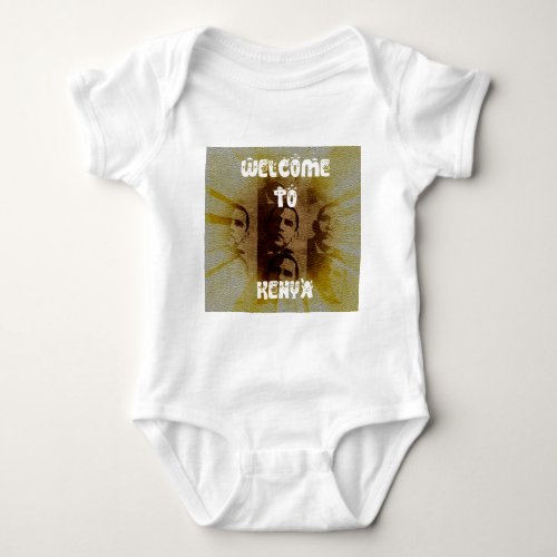 Welcome to Kenya Baby Bodysuit