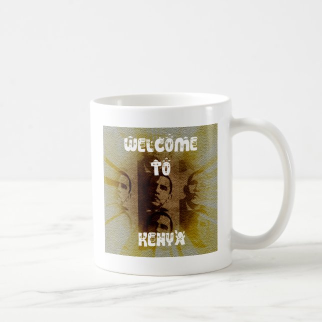 Welcome to Kenya Coffee Mug (Right)