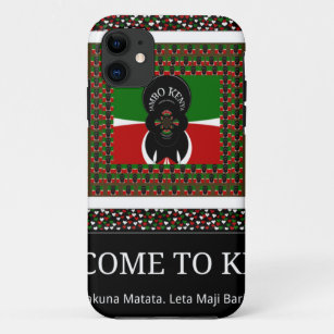 Welcome to Kenya Hakuna Matata iPhone 11 Case