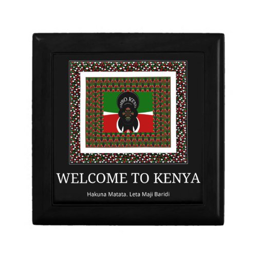 Welcome to Kenya Hakuna Matata Jewelry Box