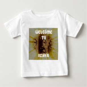 Welcome to Kenya with Obama Collage   Baby T-Shirt