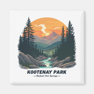 Welcome to Kootenay National Canadian Park Magnet