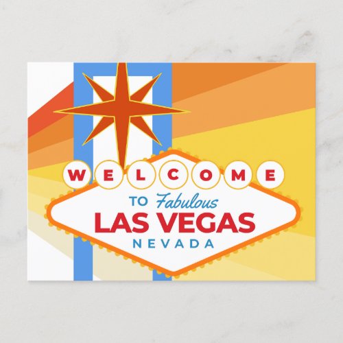 Welcome to Las Vegas 2 Postcard