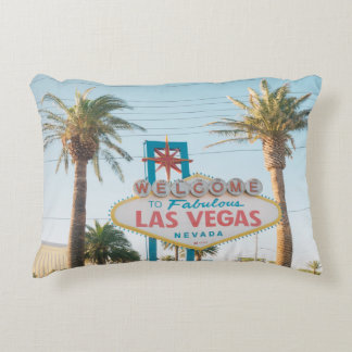 WELCOME TO LAS VEGAS ACCENT PILLOW
