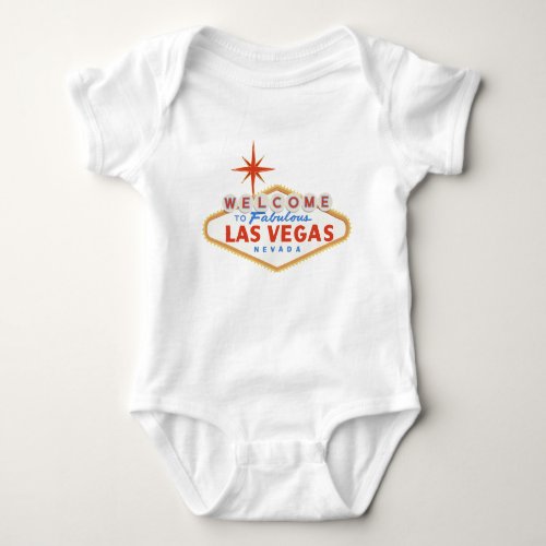 Welcome to Las Vegas Baby Shirt Bodysuit