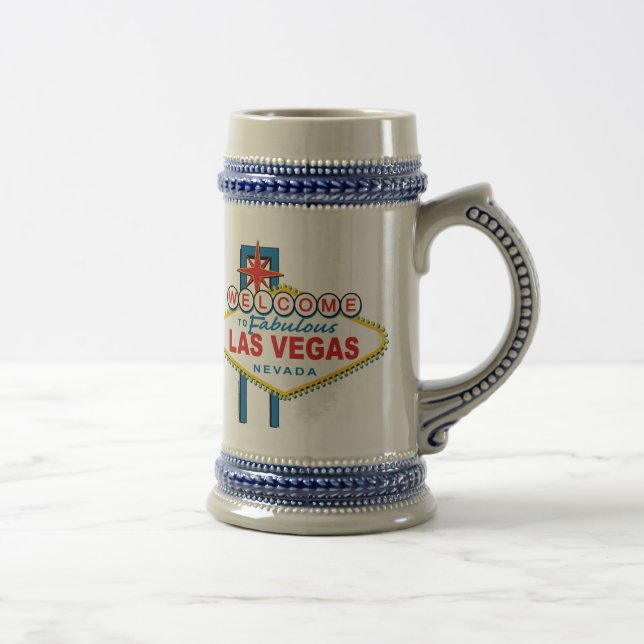 Welcome-to-Las-Vegas Beer Stein (Right)