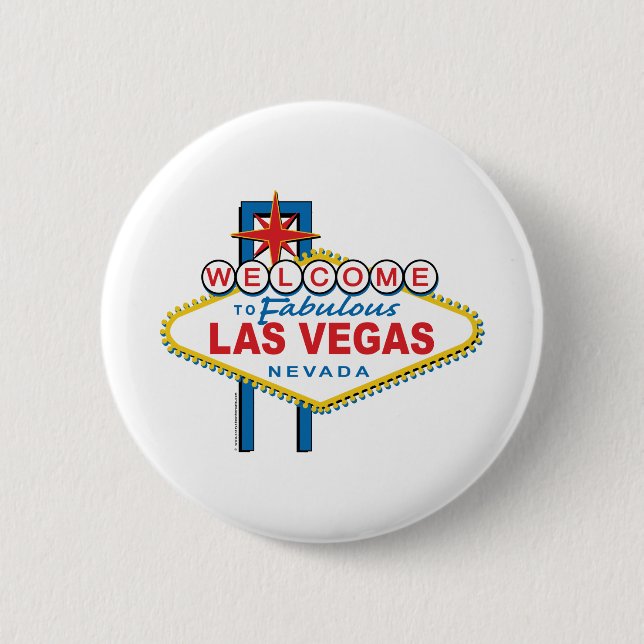 Welcome-to-Las-Vegas Button (Front)