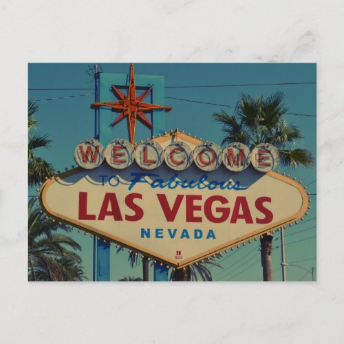 Welcome to Las Vegas card