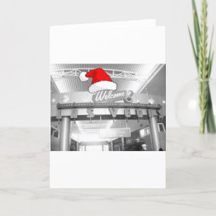 Welcome to Las Vegas Christmas Holiday Card