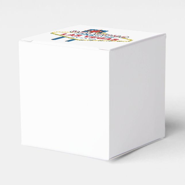 Welcome-to-Las-Vegas Favor Boxes (Front Side)