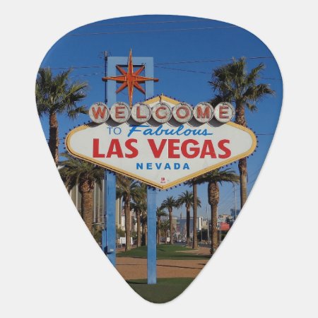 Welcome To Las Vegas Guitar Pick