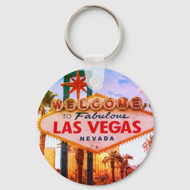 Welcome to Las Vegas  Keychain (Front)