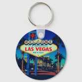 Las Vegas Welcome Sign Keychain-Set of 6