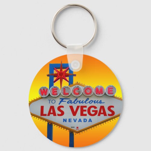 Welcome to Las Vegas Keychain