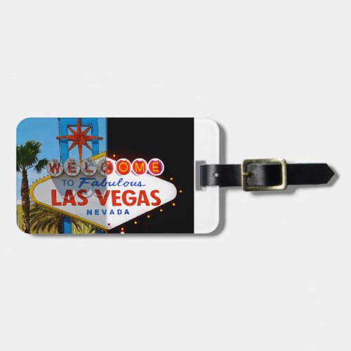 Welcome to Las Vegas _ luggage tag