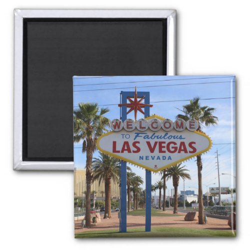 Welcome To Las Vegas Magnet Magnet