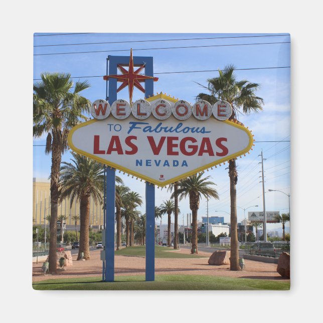 Welcome To Las Vegas Magnet! Magnet (Front)
