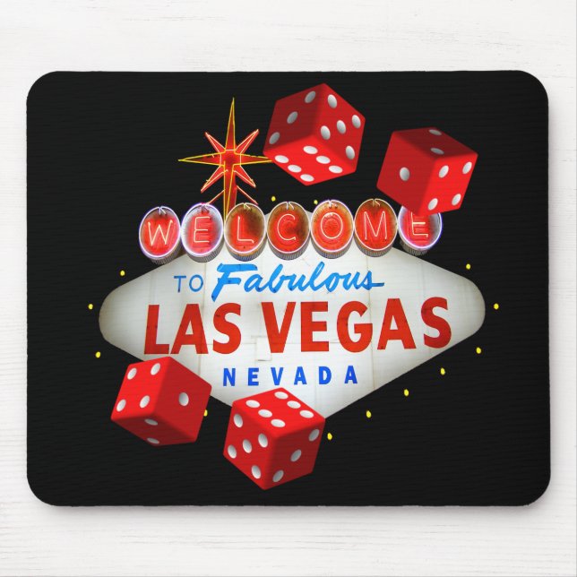 Welcome to Las Vegas Mousepad (Front)