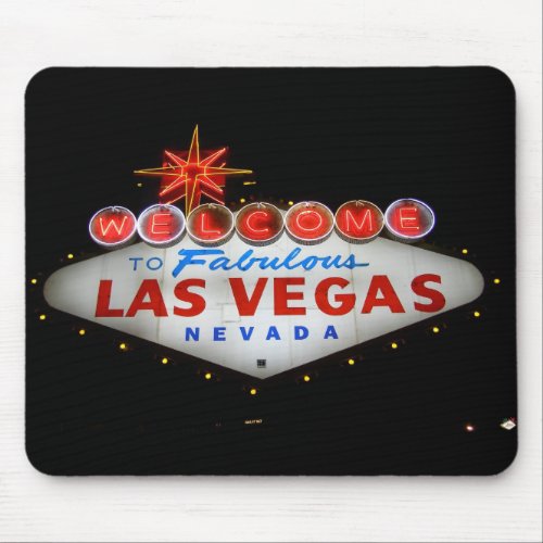 Welcome to Las Vegas Mousepad night