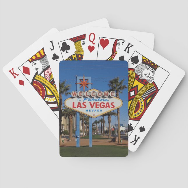 Welcome to Las Vegas Poker Cards (Back)
