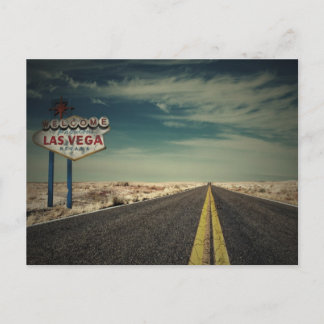 Welcome to Las Vegas Postcard