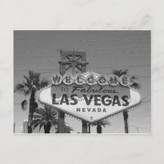 Welcome to Las Vegas Postcard