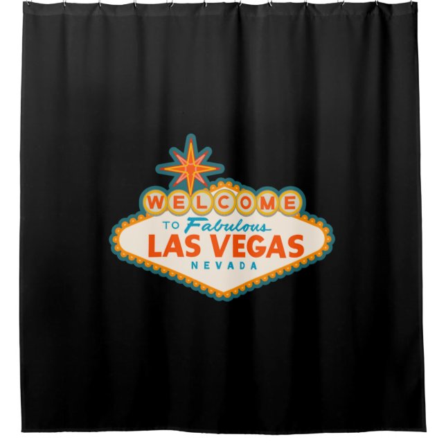 Welcome to Las Vegas Shower Curtain (Front)