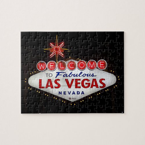 Welcome to Las Vegas Sign 2 Jigsaw Puzzle