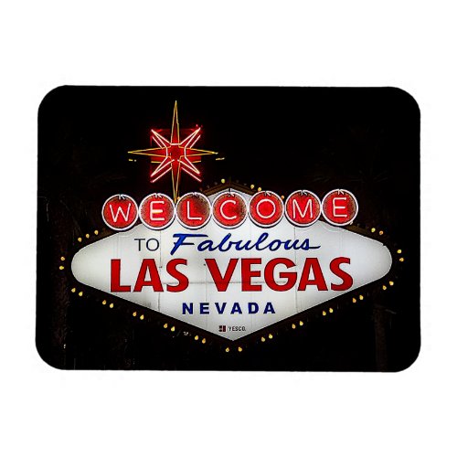 Welcome to Las Vegas Sign 2 Magnet