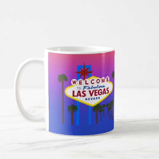 Welcome to Las Vegas Sign #3 Mug (Left)