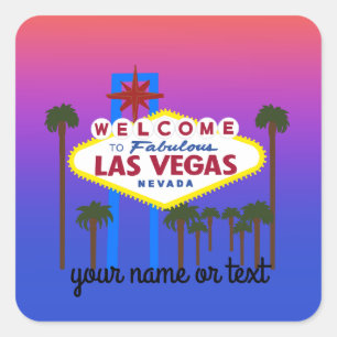 Welcome to Las Vegas Sign #3 Stickers