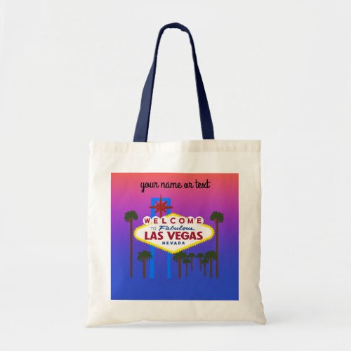 Welcome to Las Vegas Sign 3 Tote Bag