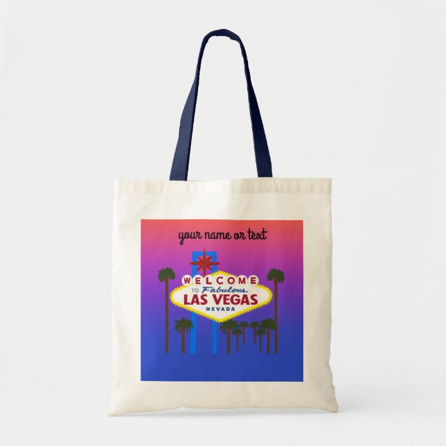 Welcome to Las Vegas Sign #3 Tote Bag (Front)