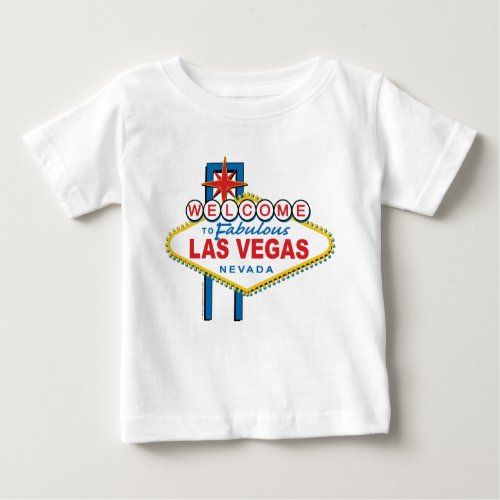 Welcome to Las Vegas Sign Baby T_Shirt