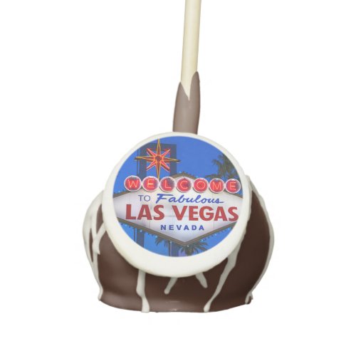 Welcome To Las Vegas Sign Cake Pops