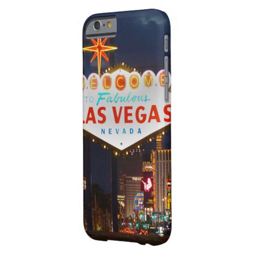 Welcome to Las Vegas Sign Barely There iPhone 6 Case