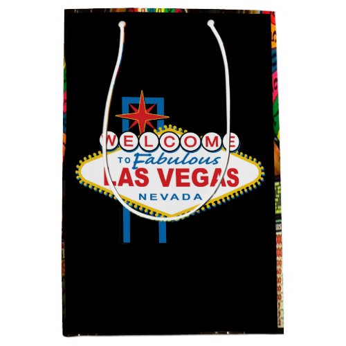 Welcome To Las Vegas Sign Medium Gift Bag