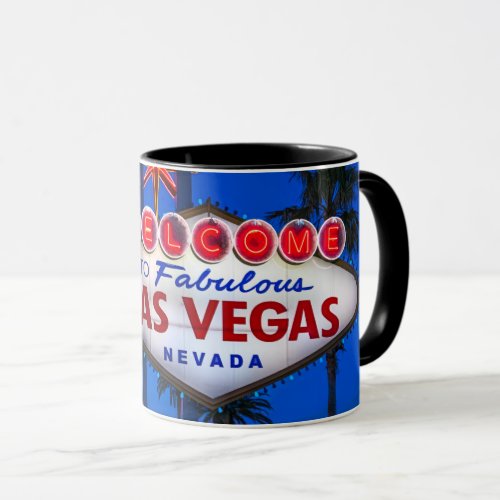 Welcome To Las Vegas Sign Mug