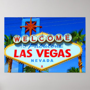 Welcome to Las Vegas Sign Print / Poster
