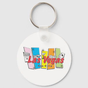 Welcome to Las-Vegas Sin City Keychain