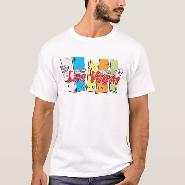 Welcome to Las-Vegas Sin City T-Shirt (Front)