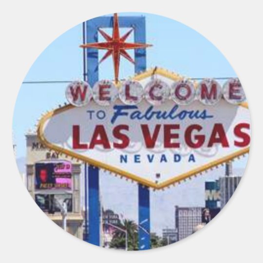 to Las Vegas Stickers