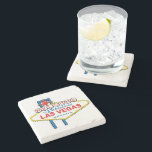 Welcome-to-Las-Vegas Stone Coaster<br><div class="desc">Welcome to Las Vegas Sign</div>